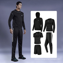 Custom Brand Wholesale Men Fitness Clothing  Running Sportswear Gym Suits